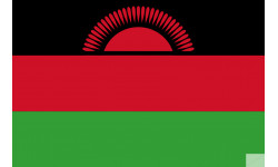 Drapeau Malawi (19.5x13cm) - Autocollant(sticker)