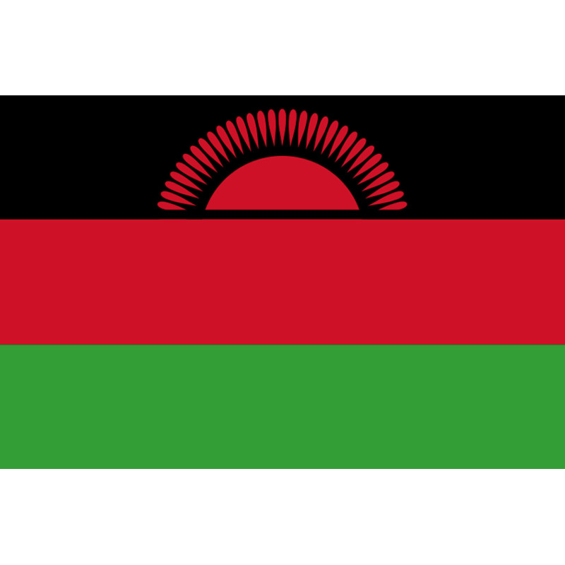 Drapeau Malawi (19.5x13cm) - Sticker/autocollant