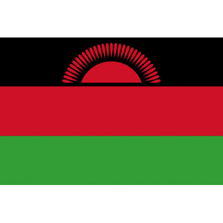 Drapeau Malawi (19.5x13cm) - Autocollant(sticker)