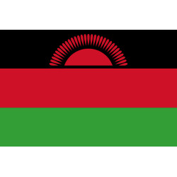 Drapeau Malawi (15x10cm) - Sticker/autocollant