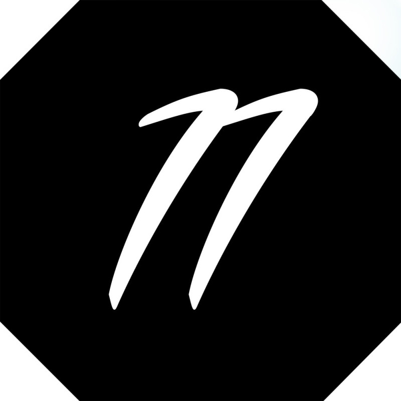 numéro de boite aux lettres 11 - architecte 10x10cm - Sticker/autocol