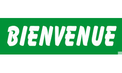 Bienvenue (30x9cm) - Autocollant(sticker)