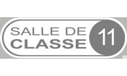 Autocollant (sticker): signaletique salle de classe