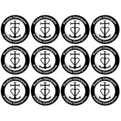 Produits Camarguais - 12fois 5cm - Sticker/autocollant