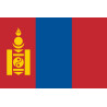 Drapeau Mongolie (5x3.3cm) - Sticker/autocollant