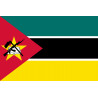 Drapeau Mozambique (19.5x13cm) - Autocollant(sticker)