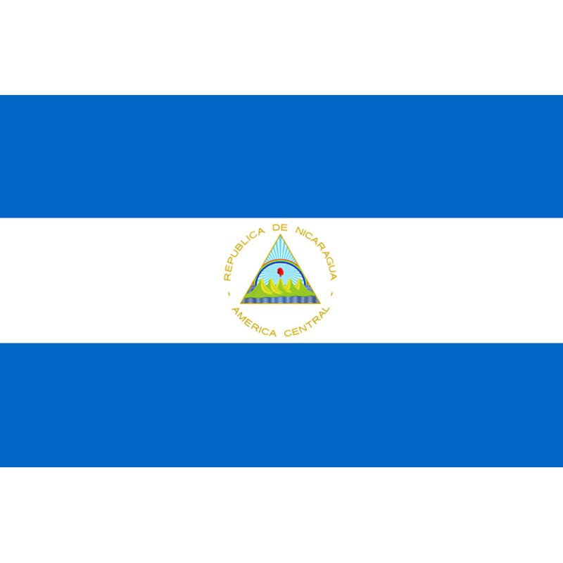 Drapeau Nicaragua (15x10cm) - Sticker/autocollant