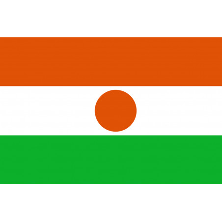 Drapeau Niger (19.5x13cm) - Autocollant(sticker)