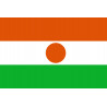 Drapeau Niger (19.5x13cm) - Autocollant(sticker)