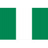 Drapeau Nigeria (19.5x13cm) - Autocollant(sticker)