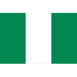 Drapeau Nigeria (15x10cm) - Sticker/autocollant