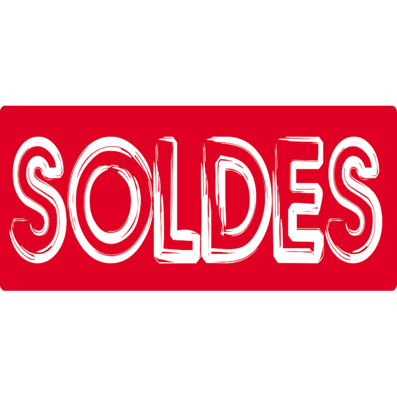 SOLDES R4 - 30x14 cm - Sticker/autocollant