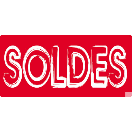SOLDES R4 - 30x14 cm - Autocollant(sticker)