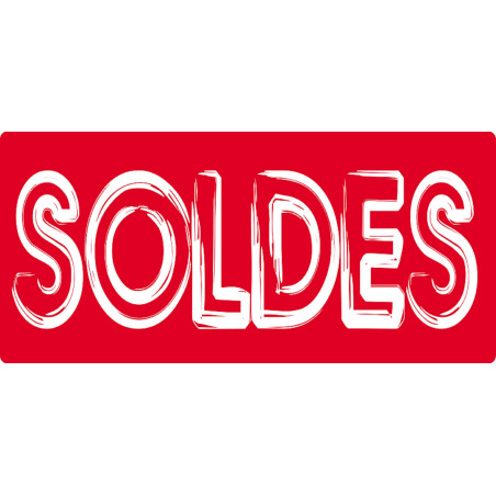 SOLDES R4 - 30x14 cm - Autocollant(sticker)