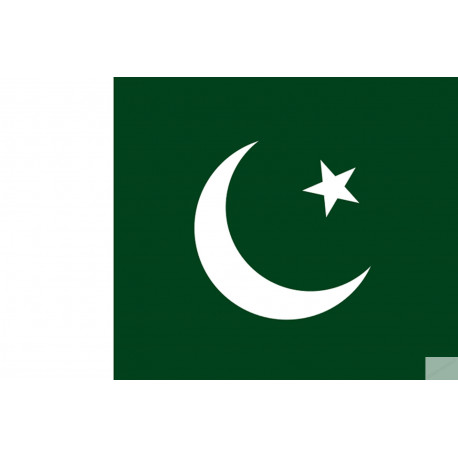 Drapeau Pakistan (19.5x13cm) - Autocollant(sticker)