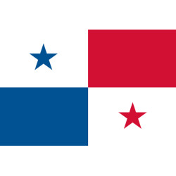 Drapeau Panama (19.5x13cm) - Sticker/autocollant