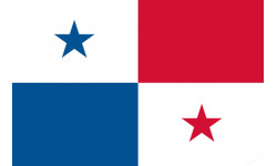 Drapeau Panama (19.5x13cm) - Autocollant(sticker)