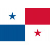 Drapeau Panama (19.5x13cm) - Autocollant(sticker)