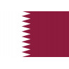 Drapeau Qatar (19.5x13cm) - Autocollant(sticker)