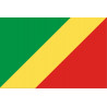 Drapeau République du Congo (19.5x13cm) - Autocollant(sticker)