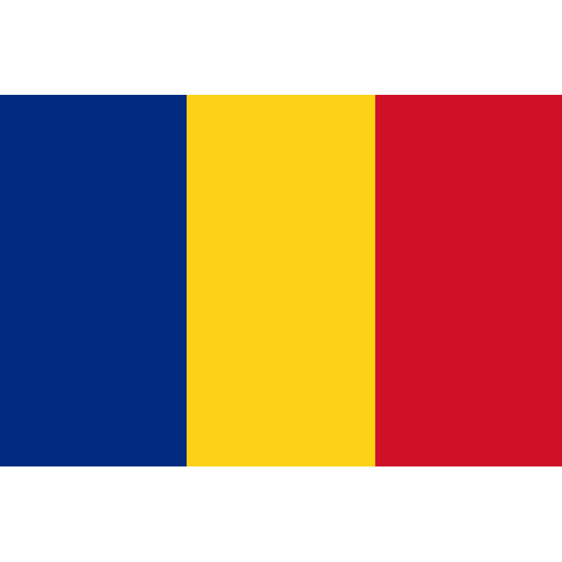 Drapeau Roumanie (19.5x13cm) - Sticker/autocollant