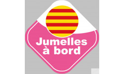 jumelles catalanes - 10cm - Autocollant(sticker)