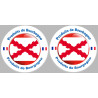 Produits de la Bourgogne - 2fois 10cm - Sticker/autocollant