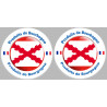 Produits de la Bourgogne - 2fois 10cm - Autocollant(sticker)