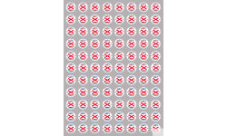 Produits Bourgogne - 88fois 2cm - Autocollant(sticker)