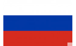 Drapeau Russie (15x10cm) - Autocollant(sticker)