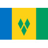 Saint-Vincent-et-les-Grenadines (15x10cm) - Sticker/autocollant