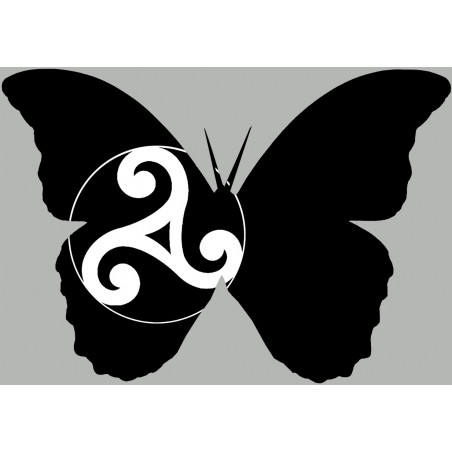 Effet papillon Celte (10x7cm) - Autocollant(sticker)