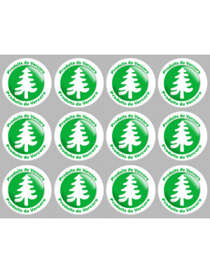 Produits du Vercors (12fois 5cm) - Autocollant(sticker)