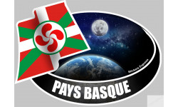 PAYS BASQUE (10X14cm) - Autocollant(sticker)