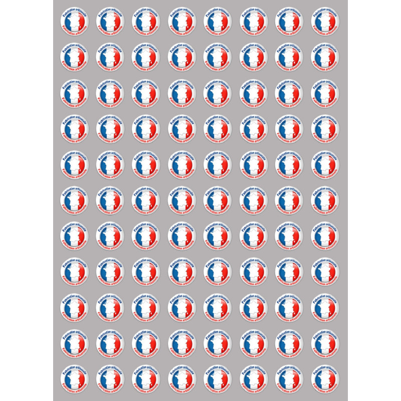 Fabrication artisanale - 88fois 2cm - Sticker/autocollant