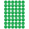 Série PRO SANS PLOMB 98 - 48 stickers de 2.8cm - Sticker/autocollant
