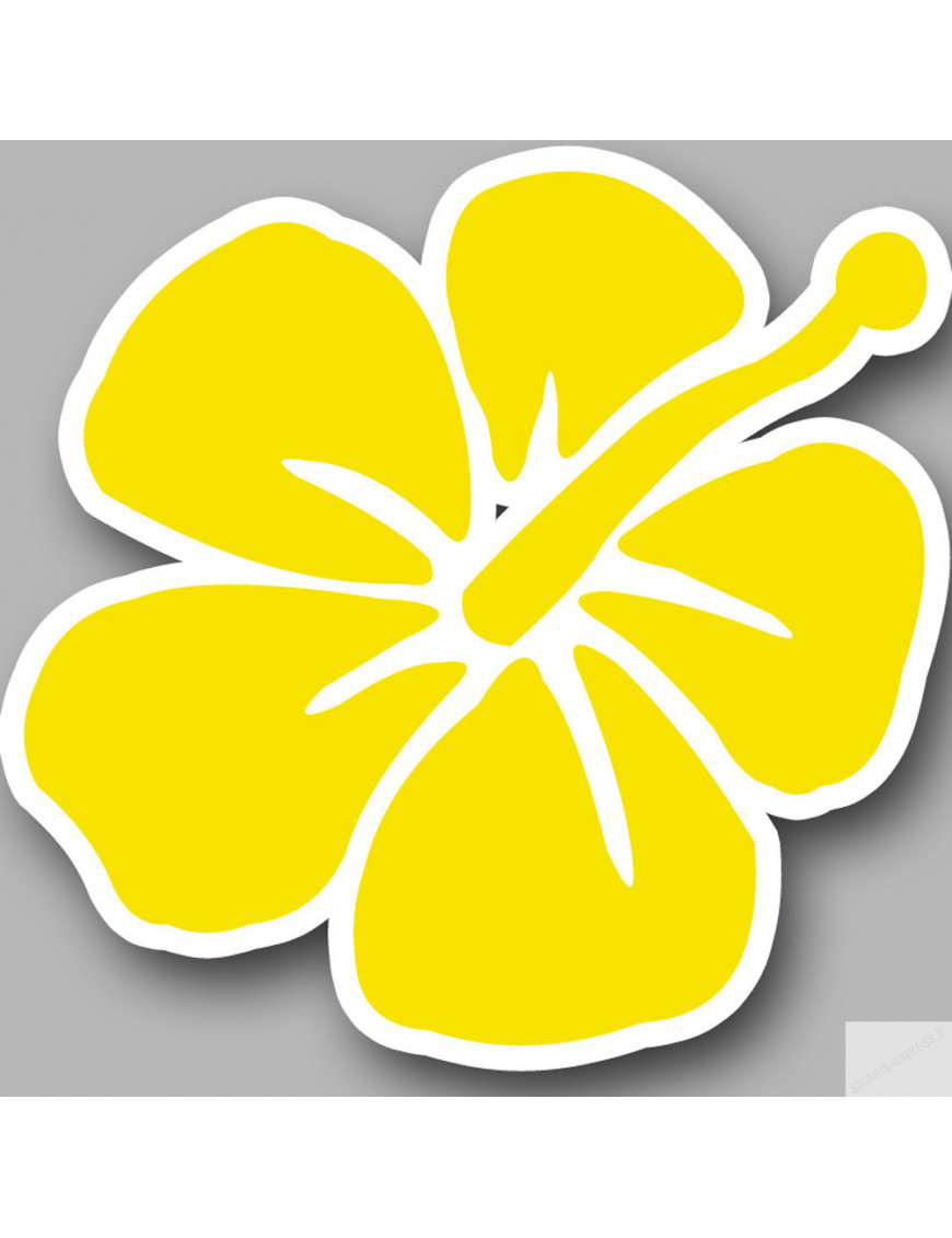 Repère fleur 3 - 15cm - Autocollant(sticker)