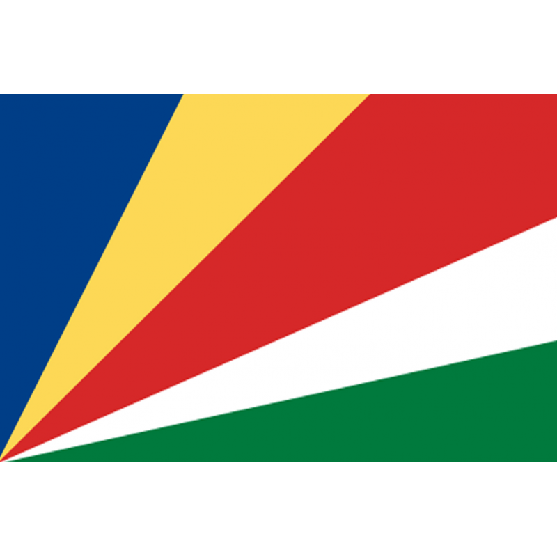 Drapeau Seychelles (19.5 x 13 cm) - Autocollant(sticker)