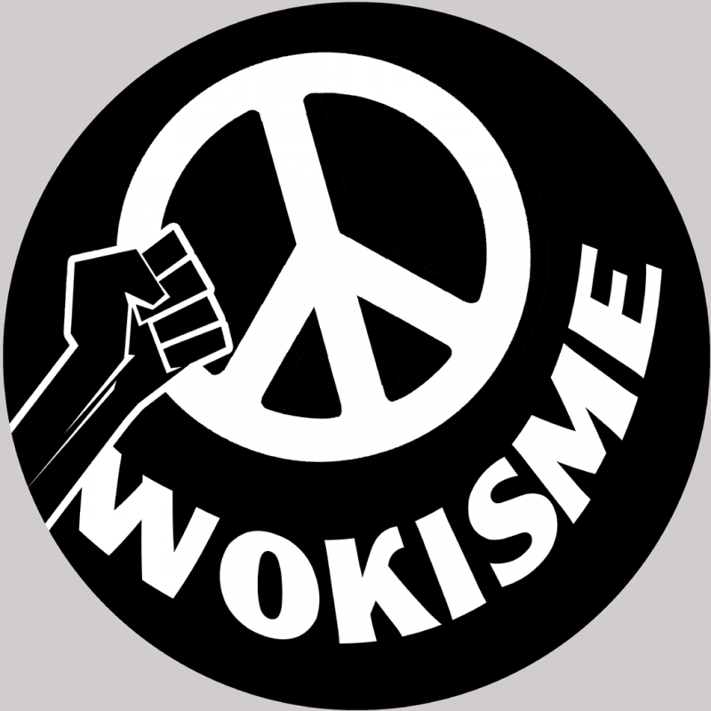 Symbole Wokisme (10x10cm) - Autocollant(sticker)