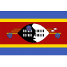 Drapeau Swaziland (19.5 x 13 cm) - Autocollant(sticker)