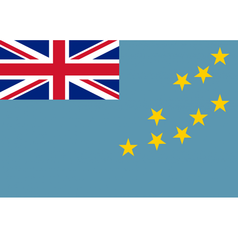 Drapeau Tuvalu (19.5 x 13 cm) - Autocollant(sticker)