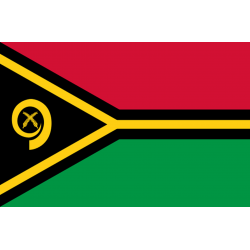 Drapeau Vanuatu (19.5 x 13 cm) - Autocollant(sticker)