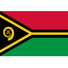 Drapeau Vanuatu (19.5 x 13 cm) - Autocollant(sticker)