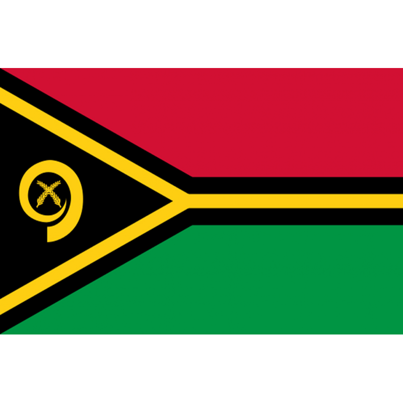 Drapeau Vanuatu (15 x 10 cm) - Autocollant(sticker)