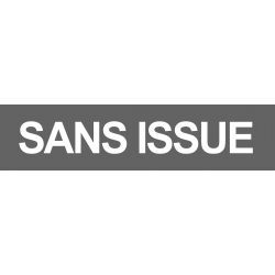 Sans issue gris (15x3.5cm) - Autocollant(sticker)