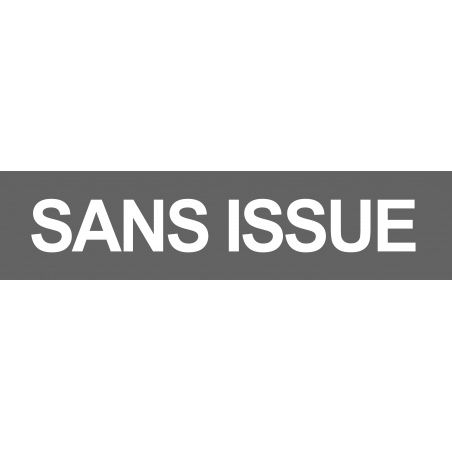 Sans issue gris (15x3.5cm) - Autocollant(sticker)