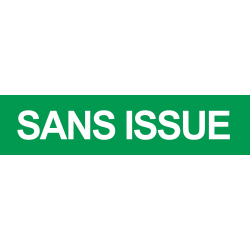 Sans issue vert (15x3.5cm) - Autocollant(sticker)