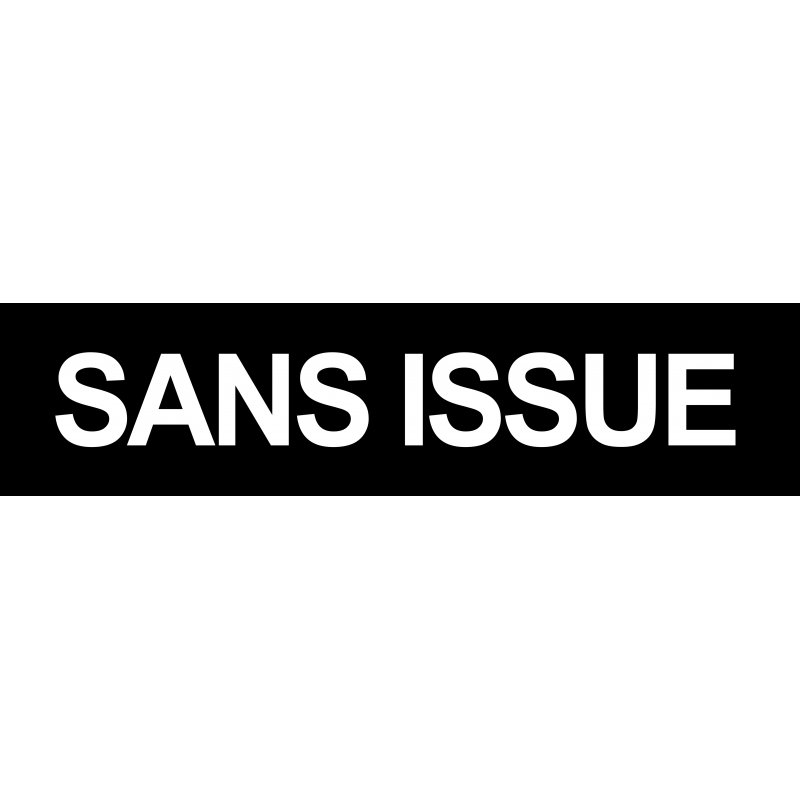 Sans issue noir (15x3.5cm) - Autocollant(sticker)