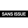 Sans issue noir (15x3.5cm) - Autocollant(sticker)