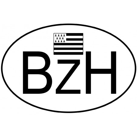 BZH Bretagne (15x10cm) - Autocollant(sticker)